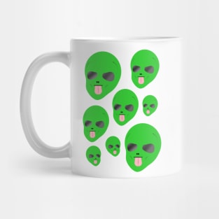 Alien face Mug